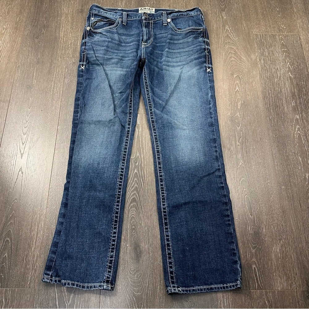 Ariat M7 Silverton Coltrane Straight Leg Jeans Sz 38 - Picture 2 of 7